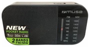 MUSEM-025R,AnalogTunerFM/MW,Black