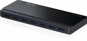 TP-LinkUH700,USB3.0Hub,7portsdatatransferports,rateofupto5Gbps,Black,withExternalPowerAdapter
