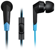 ROCCATSyva/HighPerformanceIn-earHeadset,In-cableMicrophone(omni-directional),In-cableRemote,Deepbassandcrisptrebles,Stylishribboncable,3.5mmjack,Black/Blue