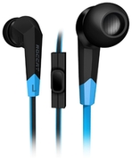 ROCCATSyva/HighPerformanceIn-earHeadset,In-cableMicrophone(omni-directional),In-cableRemote,Deepbassandcrisptrebles,Stylishribboncable,3.5mmjack,Black/Blue