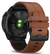 Garminfenix6XSapphire-BlackDLCwithChestnutLeatherBand