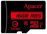 КартапамятиApacer16GBMicroSD(Class10)+SDadapter,AP16GMCSH10U5-R