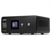 SVENRT-500Line-Interactive,500VA/300W,AVR,ConnectExternalAutoBattery,Input140~275V+-5%,Output220V+-10%,LCD,2sockets(sursaneintreruptibiladeenergie/источникбеспереьойногопитания)
