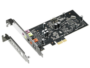 ASUSXonarSE5.1GamingAudioCard,192kHz/24-bit,5.1-ch.300ohmheadphoneamp,116dBsignal-to-noiseratio(SNR),PCIExpress