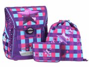 ШкольныйрюкзакBaggymaxFabbyPinkStarSet(138626)