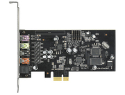 ASUSXonarSE5.1GamingAudioCard,192kHz/24-bit,5.1-ch.300ohmheadphoneamp,116dBsignal-to-noiseratio(SNR),PCIExpress