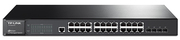 TP-LINKT2600G-28TS(TL-SG3424),JetStream™24-portPure-GigabitL2ManagedSwitch,24GigabitRJ45portsincluding4comboSFPslots,Port/Tag/MAC/Voice/Protocol-basedVLAN,GVRP,STP/RSTP/MSTP,IGMPV1/V2/V3Snooping,L2/L3/L4TrafficClassification