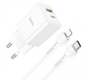 USBChargerHOCON28Founder,1xUSB-C+1xUSB,USB-C:20W/USB:18W,Totaloutput:5V/3A,uptoPD20W/QC3.0,Black