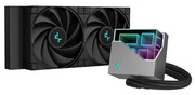 AIOLiquidCoolingDeepcoolLT520(<32.9dBA,85.85CFM,2x120mm,ARGBLED,1504g.)