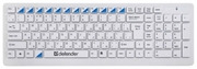 DefenderSkyline895Nano(Keyboard&Mouse),White,(45895),WirelessDesktopSet,UltraSlimKeycaps