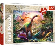 Trefl-Puzzle100DinosaursLand