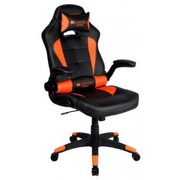 "GamingChairCanyonVigil,Maximumload130kg,Headrest&Lumbarcushion,Black/OrangeWheels:60mmPolyurethane,Class4GasLift,Armrests:Adjustedup-down,WoodenFrame,Nylon5StarsBase,PULeather,-https://canyon.ru/product/cnd-sgch2-ru/"