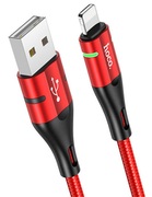 HOCOU93ShadowchargingdatacableforLightningRed