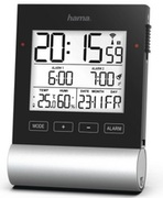 Hama"BlackLine"RadioAlarmClock,black