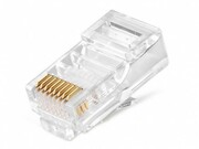 RJ45ShieldedModularPlug,Cat.6,30u"Goldplated,100pcs/bag