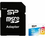 16GBmicroSDClass10U1UHS-I+SDadapterSiliconPowerEliteColormicroSDHC,Upto:90MB/s