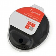 GembirdMP-GEL-BK,Gelmousepadwithwristsupport,black