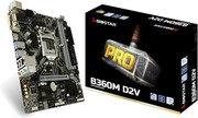 МатеринскаяплатаBiostarB360MD2V,Socket1151,Intel®B360(9th/8thGenCPU),Dual2xDDR4-2666,CPUIntelgraphics,VGA,DVI,HDMI,1xPCIeX16,6xSATA3,1xM.2slot,2xPCIeX1,ALC8877.1HDA,GbELAN,6xUSB3.1,mATX