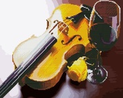 VioarasivinCombo(setpicturapenumere+mozaiccudiamante)