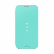 WhiteDiamondCrystalBookletforGalaxyS4,Mint