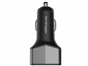 CarChargerNillkin,TurboA3,QuickCharge3.0+PD,USB+TypeC,63W,Black