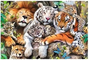 Trefl20152Puzzles-"501"-WildCatsintheJungle/WoodenPuzzles