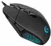 МышьLogitechG302DeadalusPrime,BlackUSB
