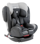 CarseatKikkaBoo0-1-2-3(0-36kg)4FixDOUBLEISOFIXBlack2020