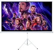 Tripod180x180cmCHARMOUNTCTPC86,86"Ratio4:3,BlackBorder,Viewsize172x130cm