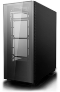 DEEPCOOL"MATREXX50"ATXCase,withSide-WindowTemperedGlassSide&Frontpanel,withoutPSU,Tool-less,1x120mmfanspre-installed,1xUSB3.0,2xUSB2.0/Audio,Black