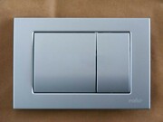 КнопкадлясливногобачкаDUALхромированаяметаллическаяVS0870835