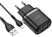 HOCON4AspiringdualportchargersetforLightningBlack