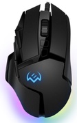 GamingMouseSVENRX-G975,Optical,200-10000dpi,10buttons,SoftTouch,RGB,Black,USB