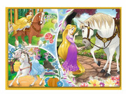 TreflPuzzles-4in1-Happyday/DisneyPrincess
