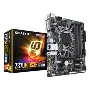 МатеринскаяплатаGIGABYTEZ370MDS3H,Socket1151,Intel®Z370,mATX
