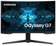 Монитор27"SAMSUNGOdysseyG7C27G75TQSI,Black