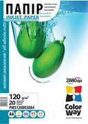 ColorWayStickerMatteCoatedPhotoPaperA4,120/80g,20pcs(PMS1208020A4)