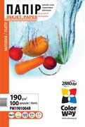 ColorWayMatteCoatedPhotoPaper4R,190g,100pcs(PM1901004R)