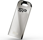 64GBUSB3.0FlashDriveSiliconPower"JewelJ10",Silver,MetalCase,Capless(R/W:80/20MB/s)