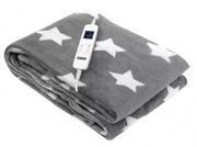 NOVEENElectricHeatedBlanketEB651GreyStar180x130cm