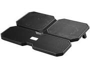 DEEPCOOL"MULTICOREX6",NotebookCoolingPadupto17",4fan(2x140mm,2x100mm),1000rpm,<25dBA,94.7CFM,4xUSB,allaluminumextrusionpanel,Black