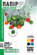 ColorWayPremiumSatinMicroporesPhotoPaper4R,260g,50pcs(PS2600504R)