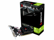 BIOSTARGeForceGT7302GBGDDR3,128bit,700/1333Mhz,1xVGA,1xDVI,1xHDMI,Singlefan,Lowprofile,Retail(VN7313THX1)