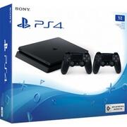 SonyPlayStation4Slim1000GB/1TBBlack(+1extracontroller)