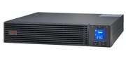 APCEasyUPSSRV1KRIRK1000VA/800W,Rack2U,Sinewave,Online,LCD,AVR,USB,RS232,Comm.slot,3*C13,Railkit