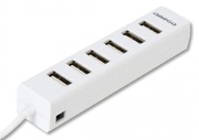 USB2.0Hub7PortWhite[40571]