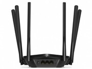 MERCUSYSMR50GAC1900WirelessDualBandGigabitRouter,SPEED:600Mbpsat2.4GHz+1300Mbpsat5GHz,SPEC:6?Antennas,1?GigabitWANPort+2?GigabitLANPorts,FEATURE:AccessPointMode,IPv6Ready,IPTV,Beamforming,SmartConnect,AirtimeFairn