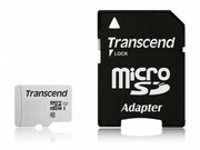 256GBMicroSD(Class10)UHS-I(U1)+SDadapter,Transcend"TS256GUSD300S"(R/W:95/45MB/s)