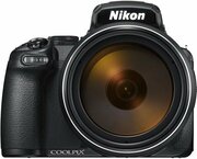 NIKONCoolpixP1000Black,16.0MPx;BI*CMos1/2.3";24–3000/125x;f/2,8-8;SuperED;opticVR2+eVR;ISO6400;Bluetooth4.1,Wi-Fi+NFC;GPS+GLONASS+QZSS;JPEG;2160/30p(4KUHD);P/S/A/M;EVFOLED2359k;Flipdisplay921kdot,VQA060EA