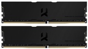 32GB(Kitof2*16GB)DDR4-3600GOODRAMIRDMPRODDR4DEEPBLACK(DualChannelKit),PC28800,CL18,Latency18-22-22,1.35V,1024x8,AluminiumBLACKheatsink